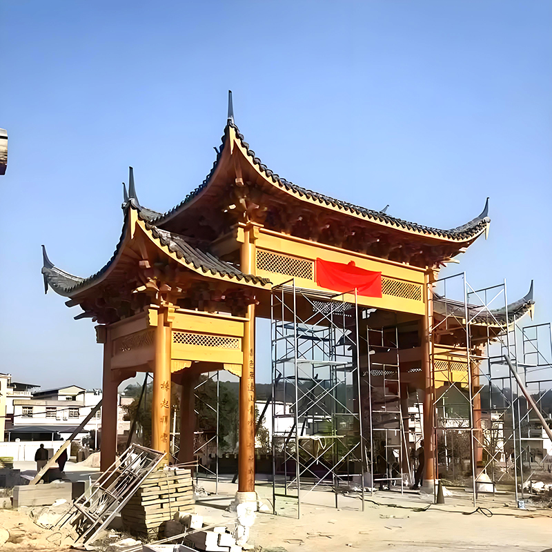 古建牌坊施工