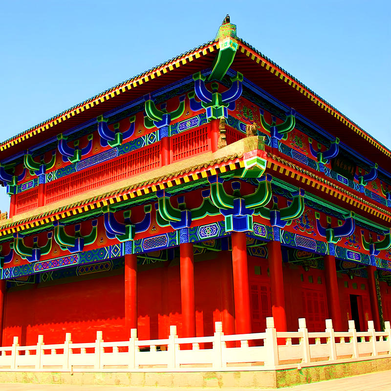 大型古建修缮施工