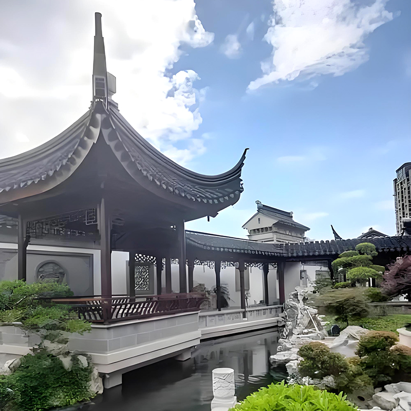 古代建筑中的木柱